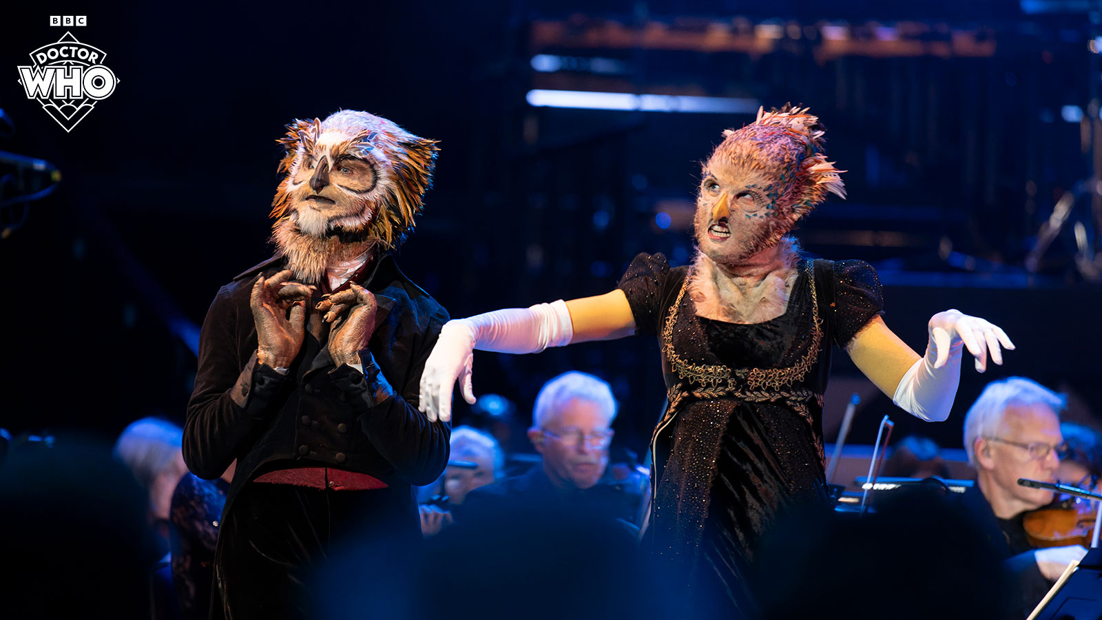 Barbara Fadden as The Duchess at Dr Who BBC Proms 2024